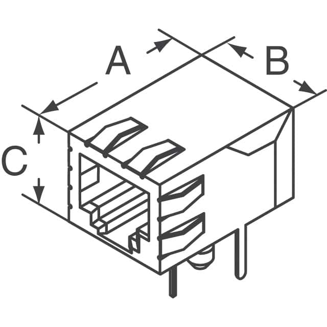 7499211122A W眉rth Elektronik  Modular Connector Jacks With Magnetics